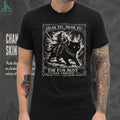 Knight Riding Giant Cat Hear Ye The Fun Aunt Has Arrived Shirt