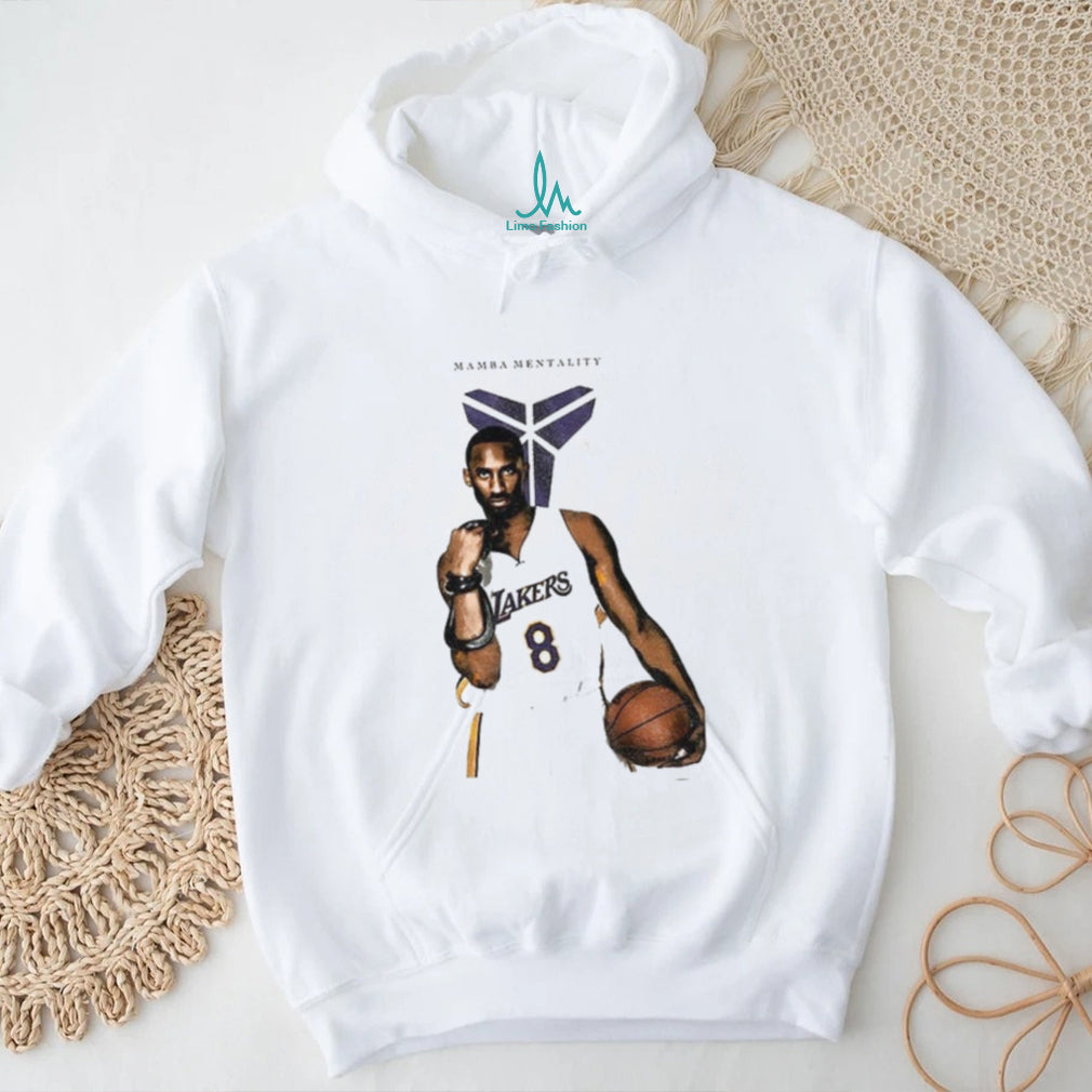 Kobe Bryant Los Angeles Lakers basketball Mamba Mentality 8 player shirt