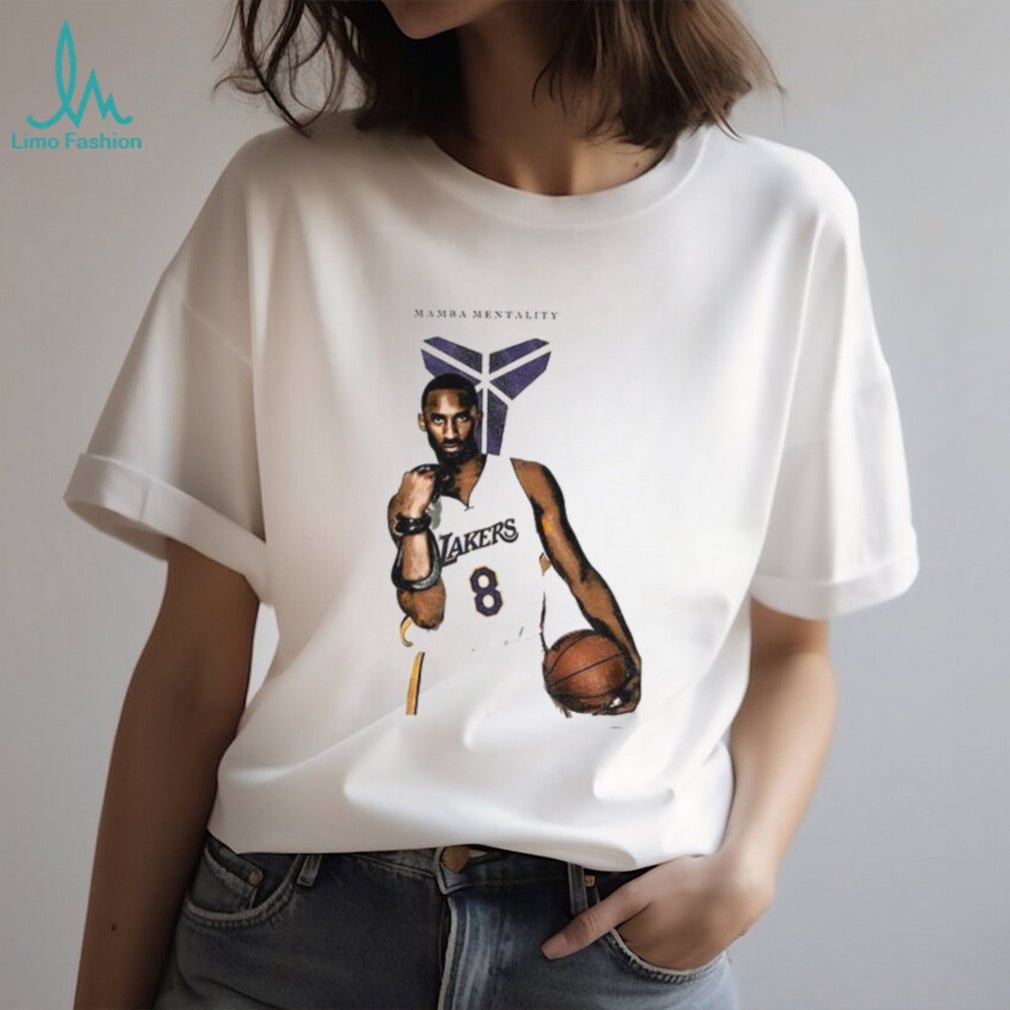Kobe Bryant Los Angeles Lakers basketball Mamba Mentality 8 player shirt