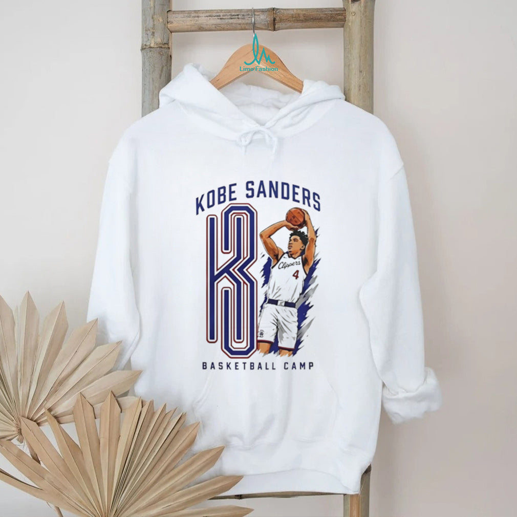 LA Clippers Kobe Sanders Basketball Camp portrait shirt