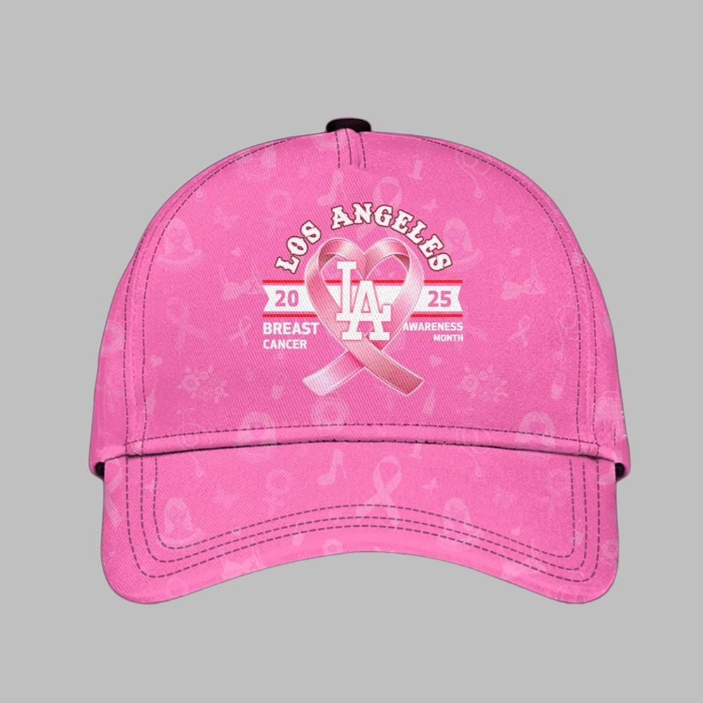 LA Dodgers 2025 Breast Cancer Awareness Month Jersey - Grishko.com