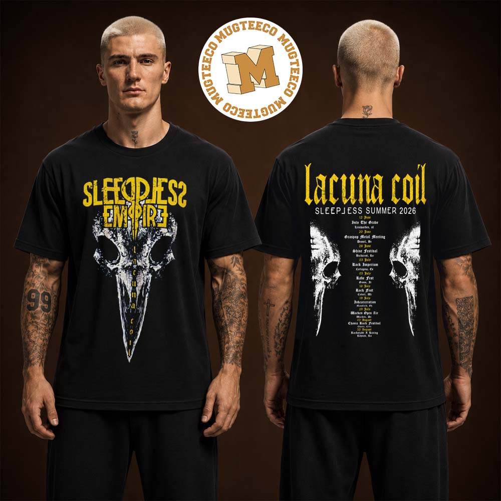 Lacuna Coi Sleepless Empire Sleep Jess Summer 2026 Two Sided Unisex T Shirt