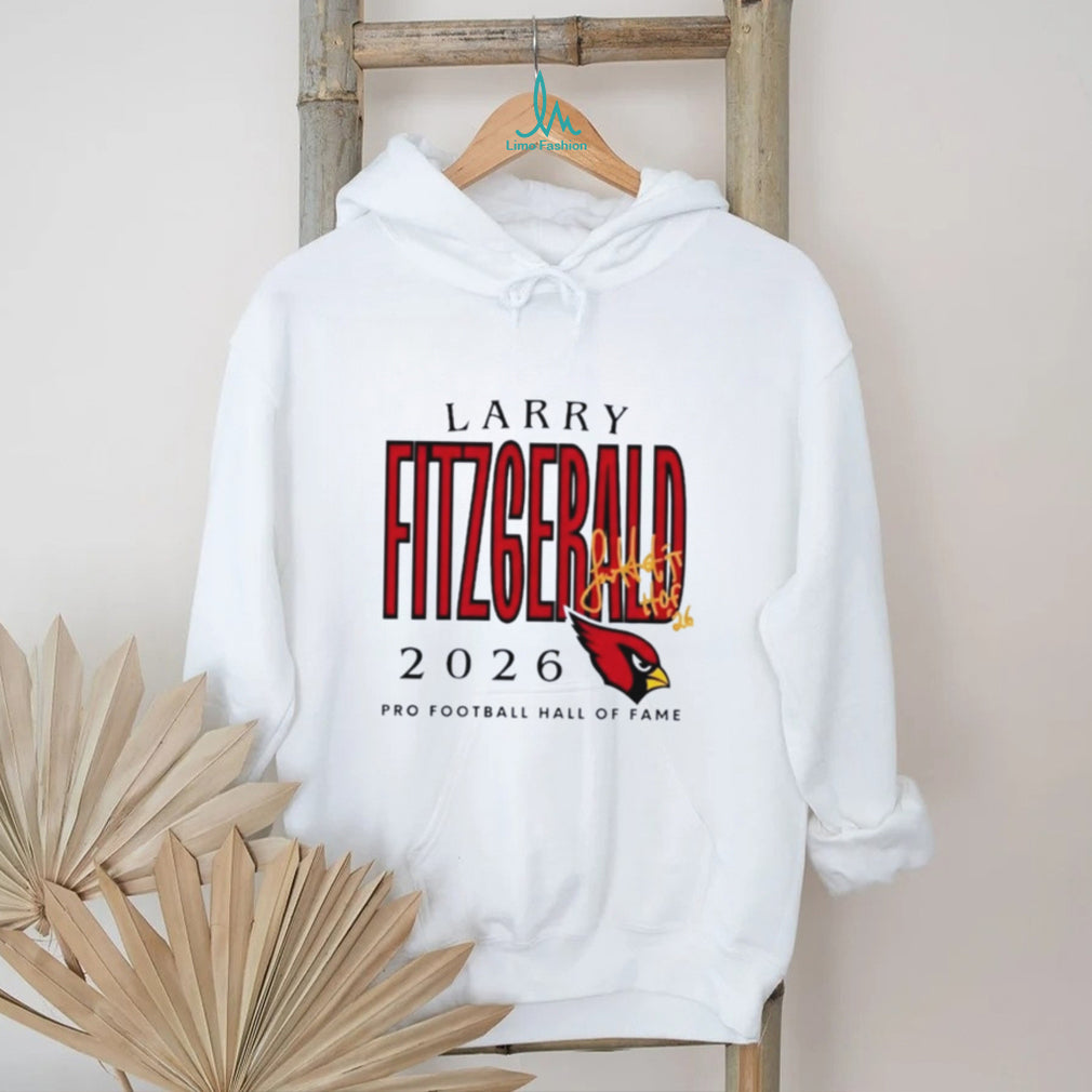 Larry Fitzgerald Cardinals Class of 2026 Hall of Famers shirt
