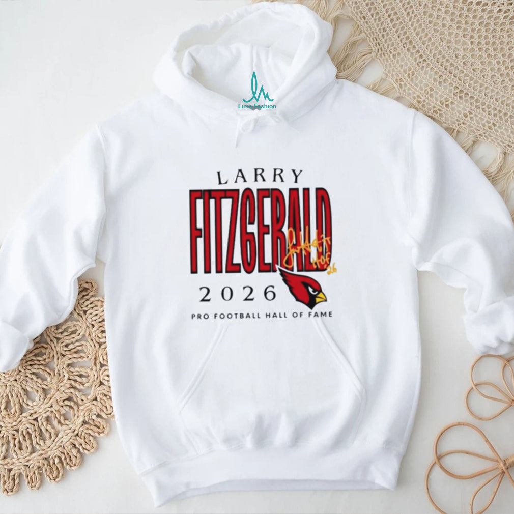 Larry Fitzgerald Cardinals Class of 2026 Hall of Famers shirt