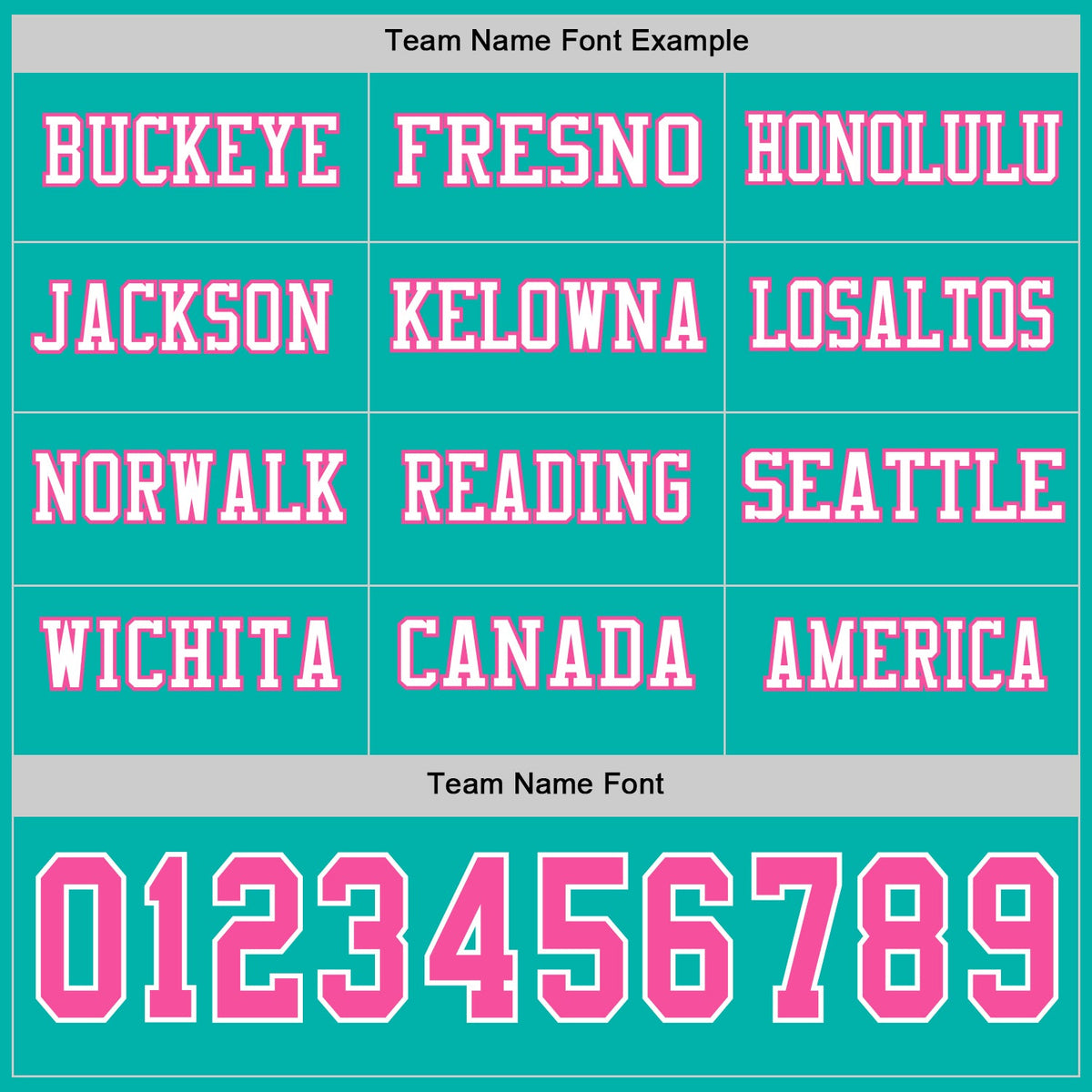 Custom Aqua Pink-White Long Sleeve Authentic Football Jersey