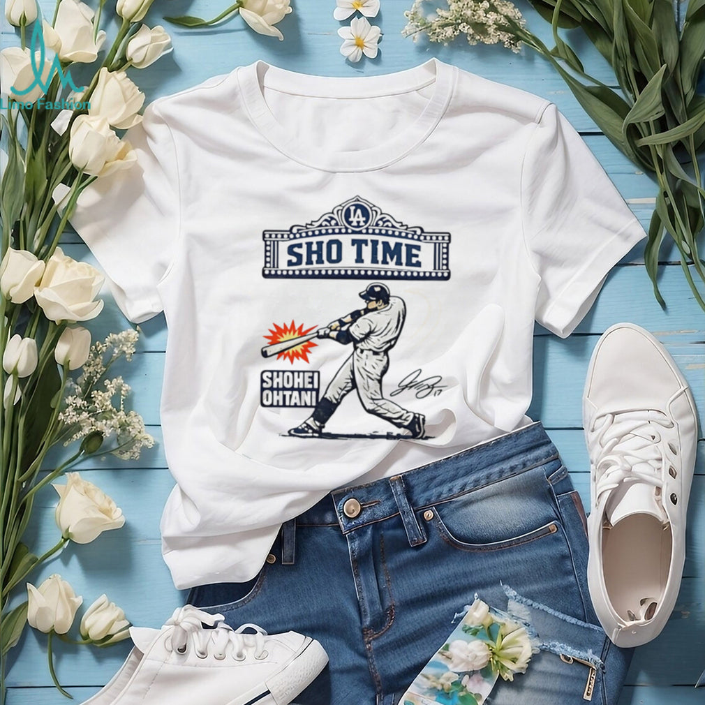 Los Angeles Dodgers Shohei Ohtani Sho Time portrait shirt