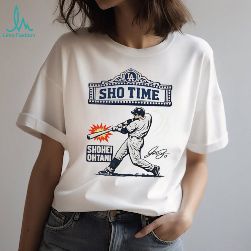Los Angeles Dodgers Shohei Ohtani Sho Time portrait shirt