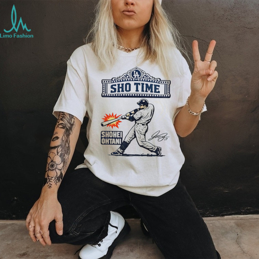 Los Angeles Dodgers Shohei Ohtani Sho Time portrait shirt