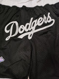 Los Angeles Dodgers Baseball Dodgers Black Pocket Shorts Style 13