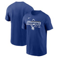 Los Angeles Dodgers Royal 2025 World Series Champions Team Logo T-Shirt