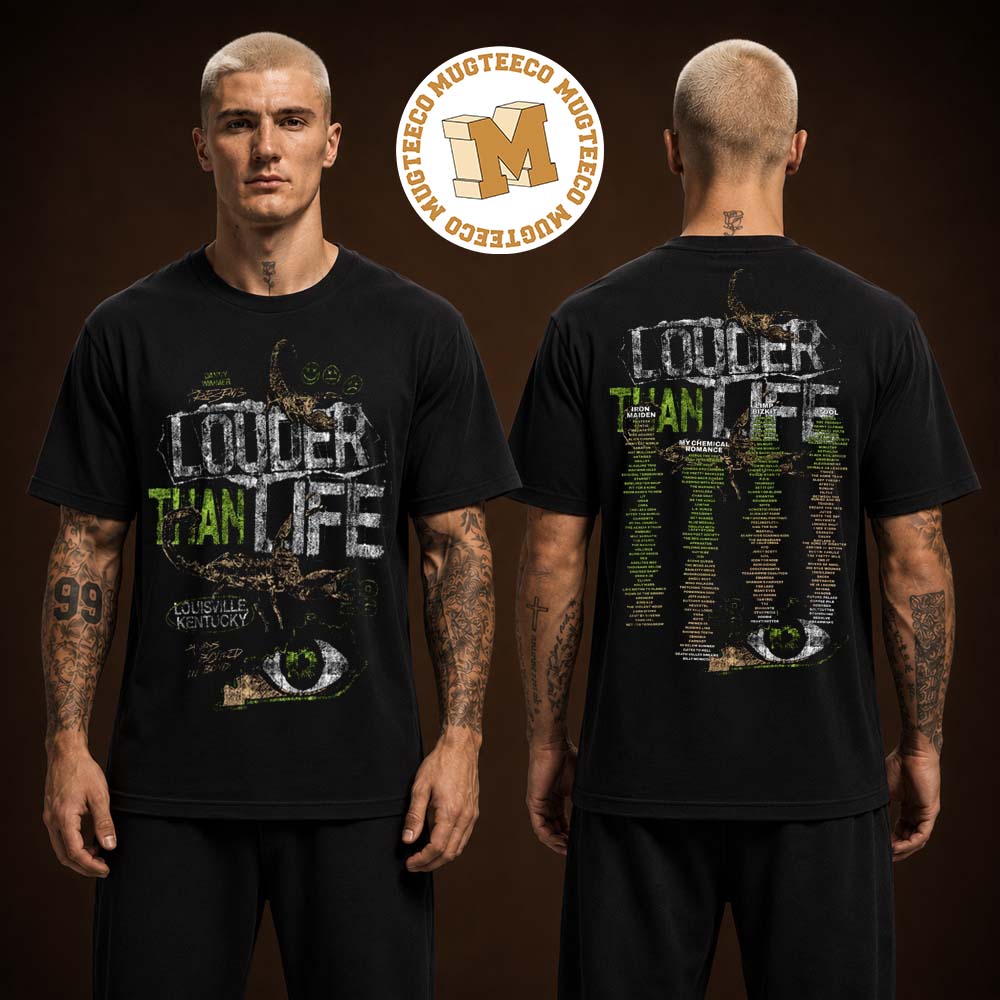 Louder Than Life 2026 Buckeye Louisville KY Two Sided Unisex T Shirt