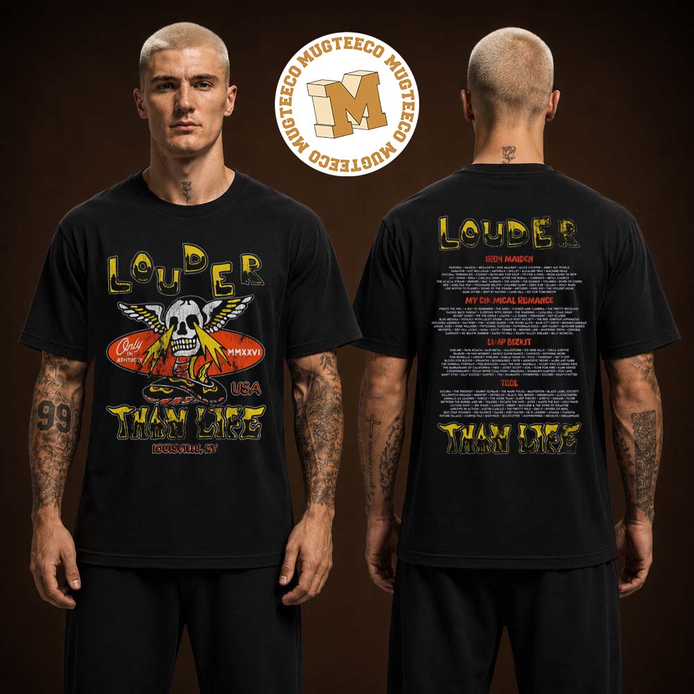 Louder Than Life 2026 Snake Eyes Louisville KY Two Sided Unisex T Shirt