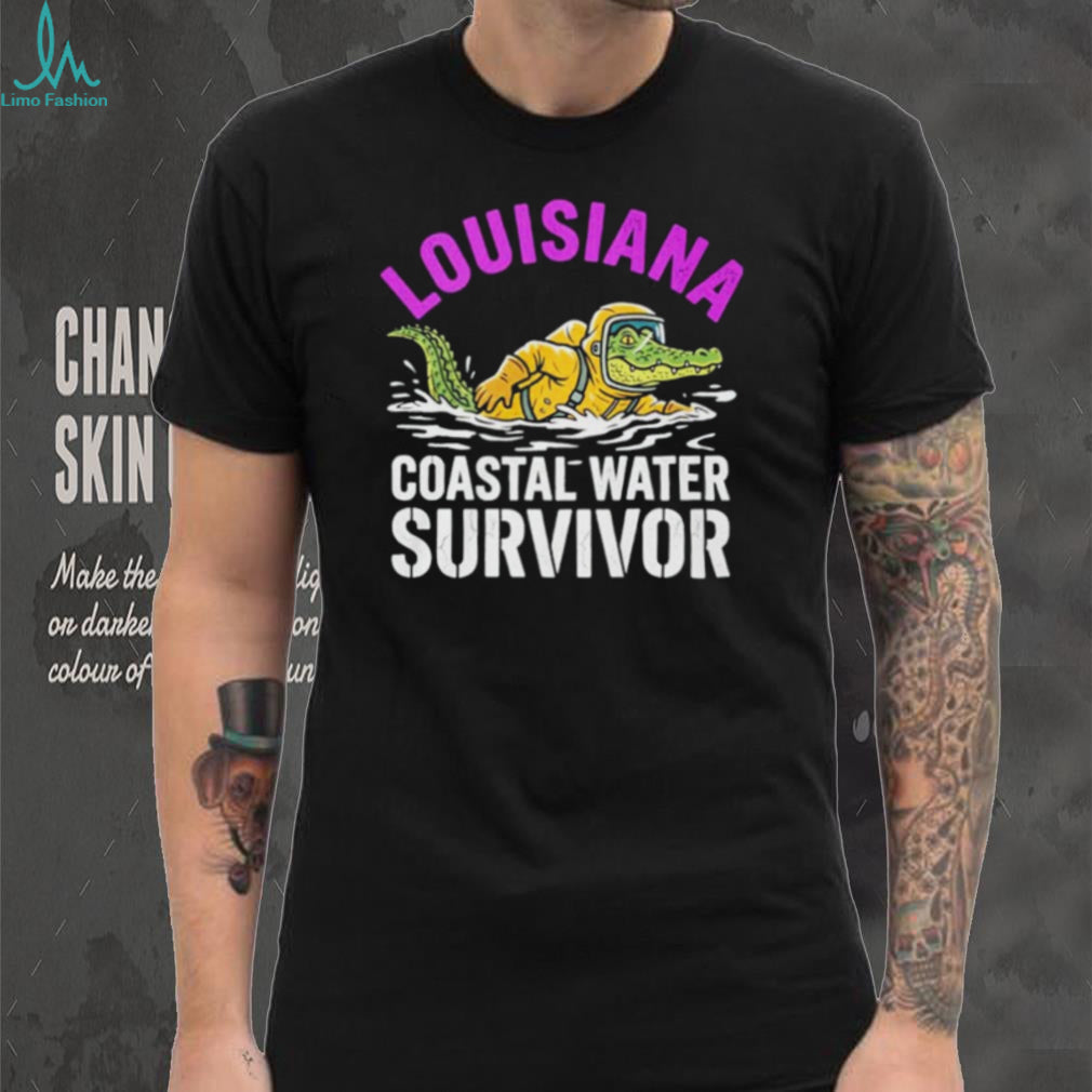 Louisiana Coastal Water Vibrio Survivor shirt