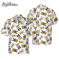 Lucky Bulldog For Men Hawaiian Shirt