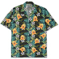 Summer Flower Dog - Personalized Custom Hawaiian Shirt