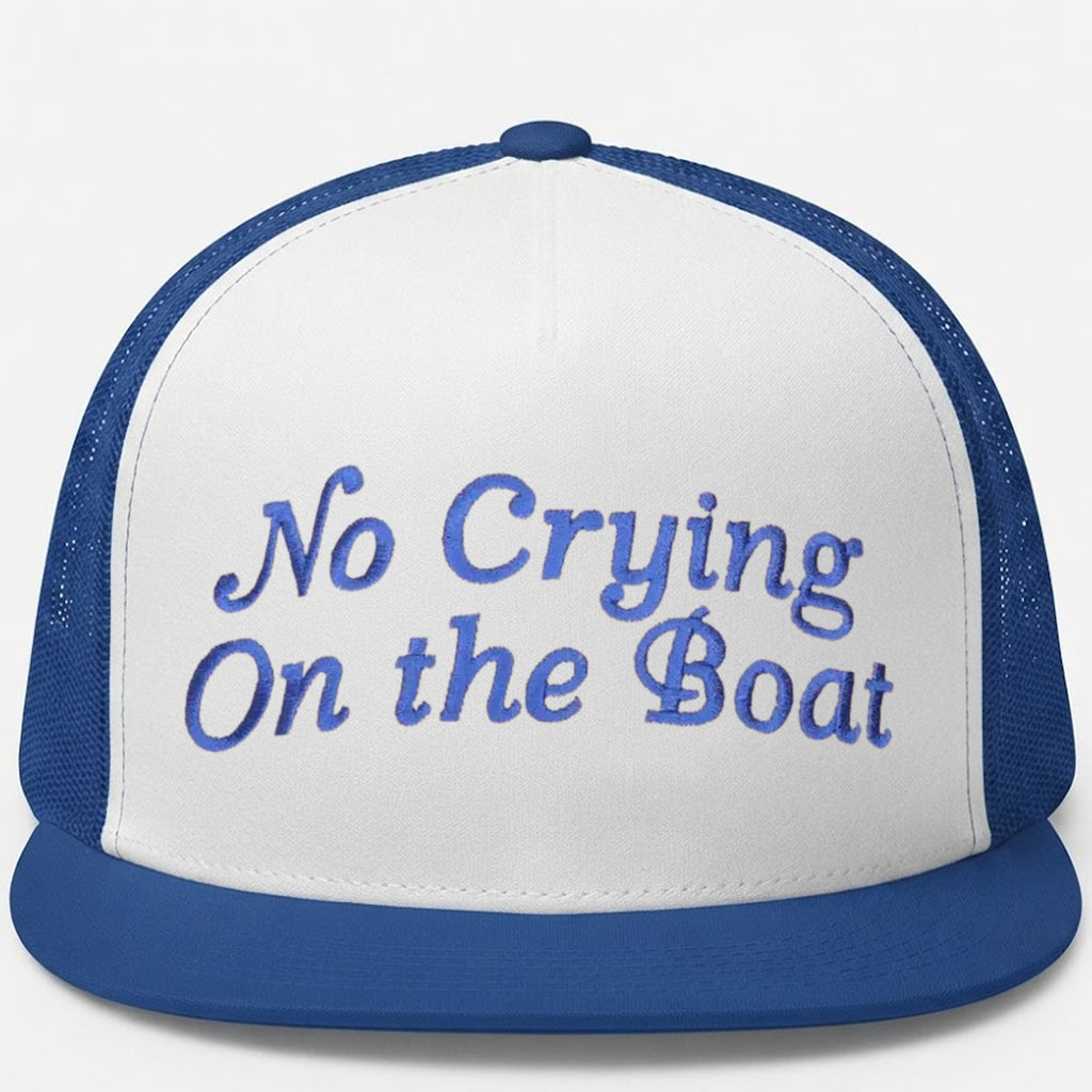 Mac Mcclung With No Crying At The Boat Hat