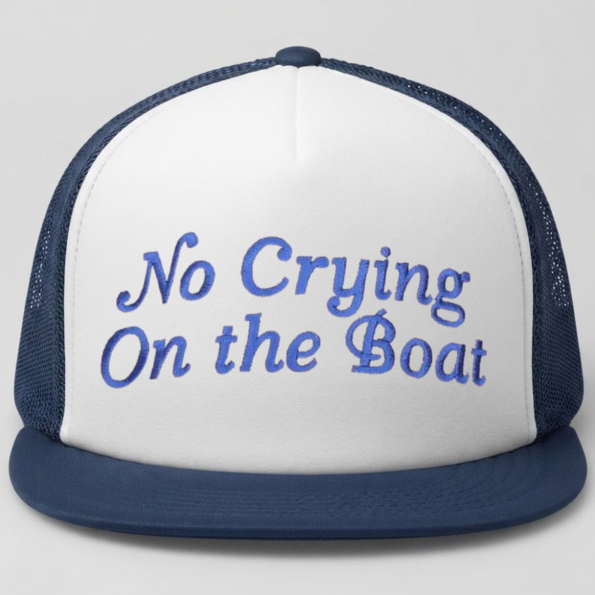 Mac Mcclung With No Crying At The Boat Hat