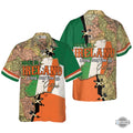 Made In Ireland A Long Time Ago Custom Hawaiian Shirt Aloha Summer Beach Button Up Shirts And Shorts NEW