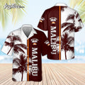 Malibu Palm Leaf Summer Hawaiian Shirt