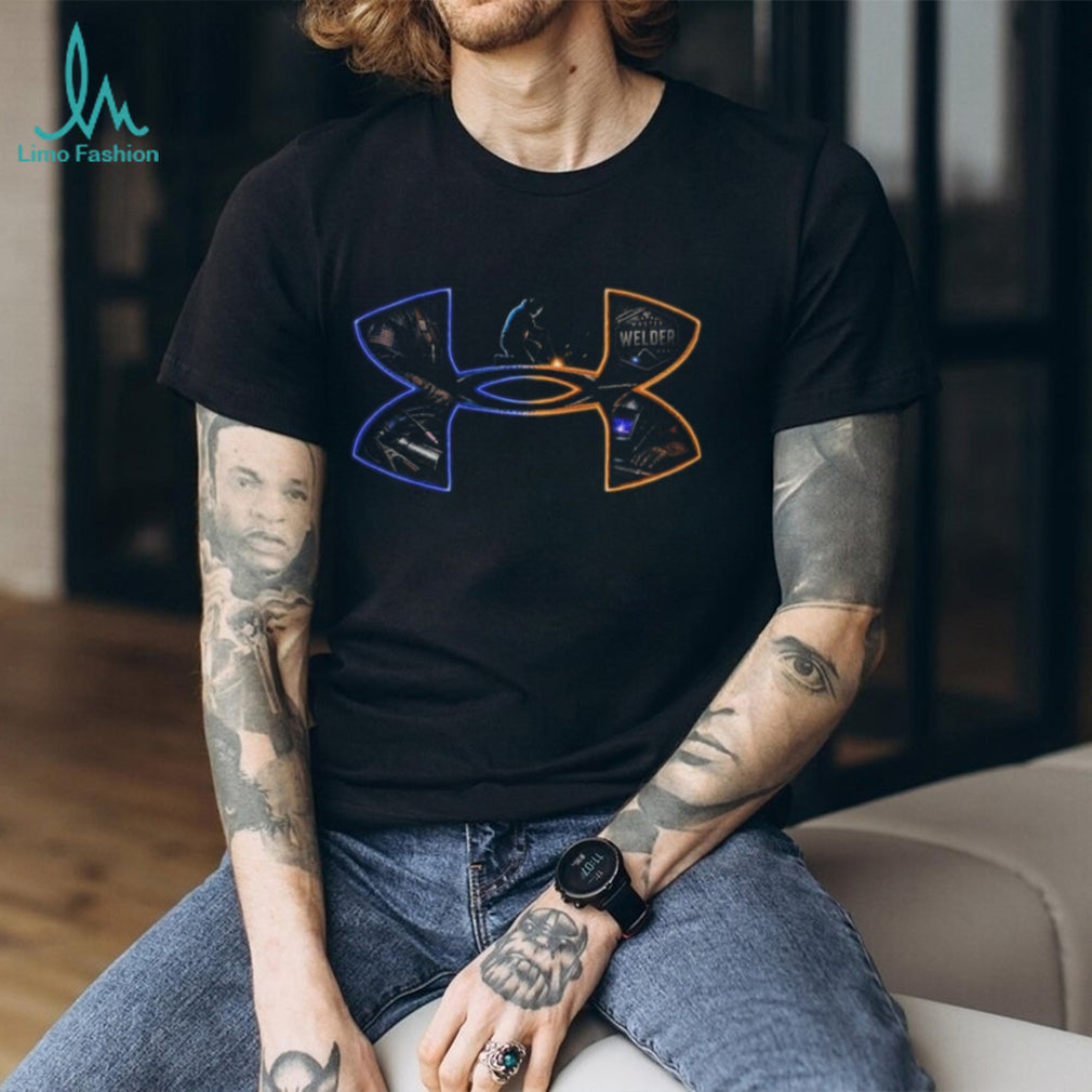 Master Welder Industrial Metal Working Torch Flame Shirt