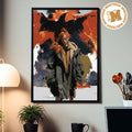 Marvel Sadie Sink Jean Grey Dark Phoenix Home Decor Poster Canvas