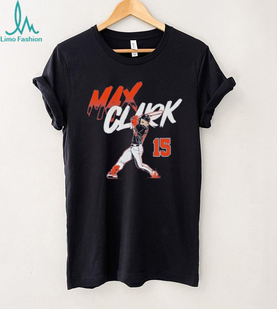 Max Clark Detroit Tigers Slugger Swing Number shirt