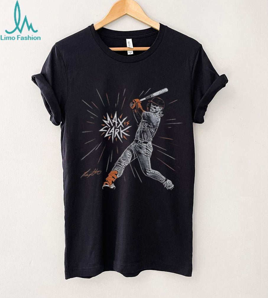 Max Clark Spark Detroit baseball signature shirt