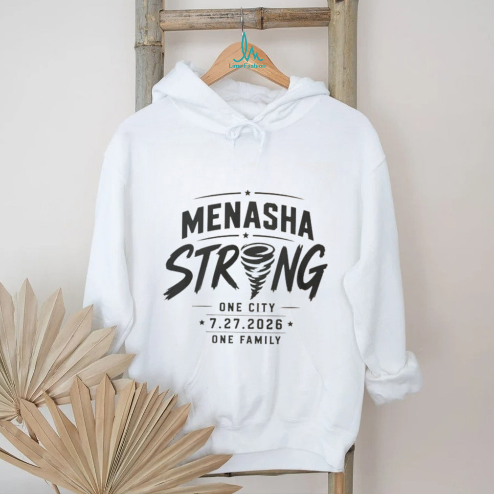 Menasha Strong One City 7.27 2026 One Family shirt