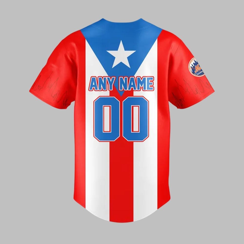 Mets Puerto Rican Heritage Jersey 2025 - Grishko.com