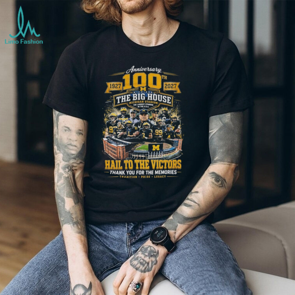 Michigan Stadium 100th Anniversary The Big House Football Shirt