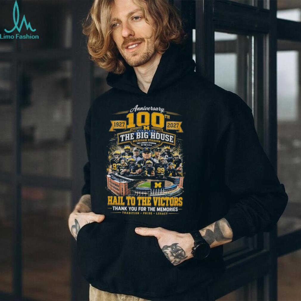 Michigan Stadium 100th Anniversary The Big House Football Shirt
