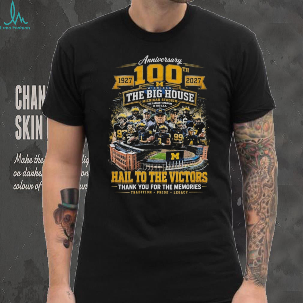 Michigan Stadium 100th Anniversary The Big House Football Shirt