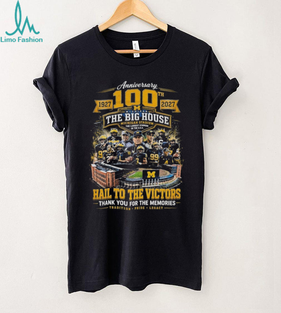 Michigan Stadium 100th Anniversary The Big House Football Shirt