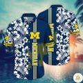 Michigan Wolverines NCAA Hawaiian Shirt Aloha Firefliestime Design
