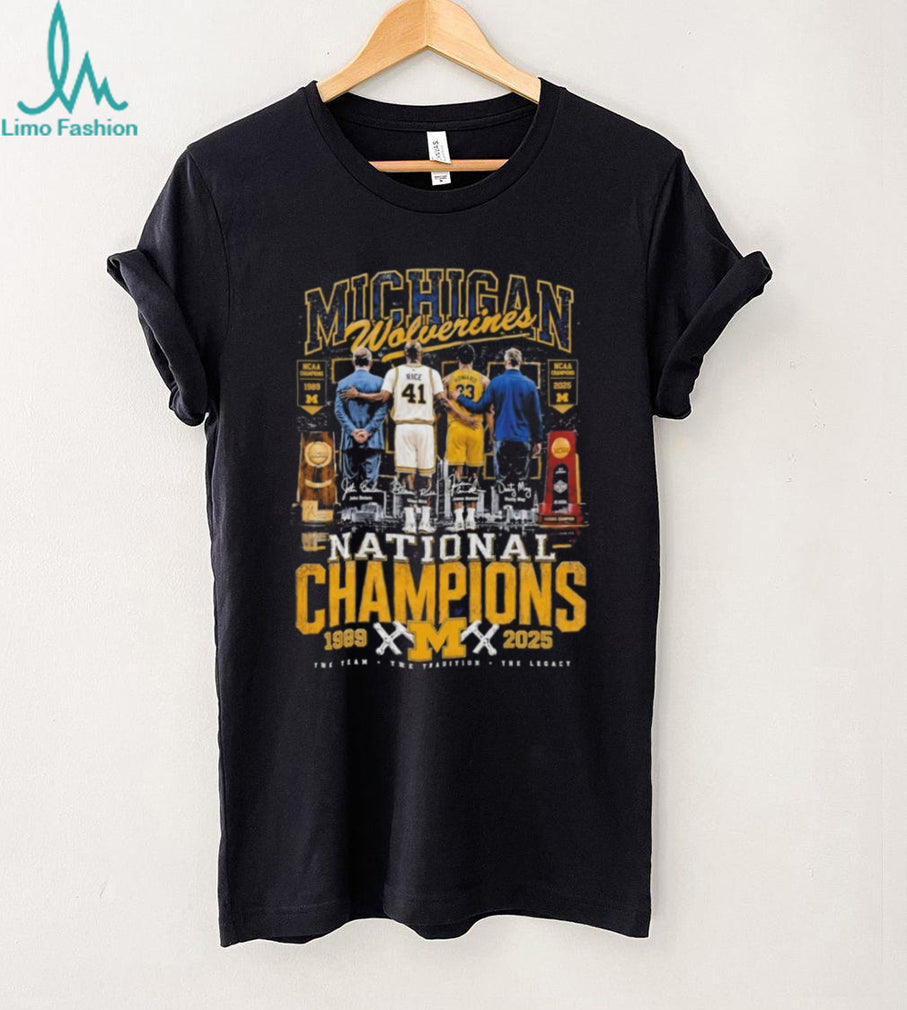 Michigan Wolverines National Champions Basketball Legacy Shirt