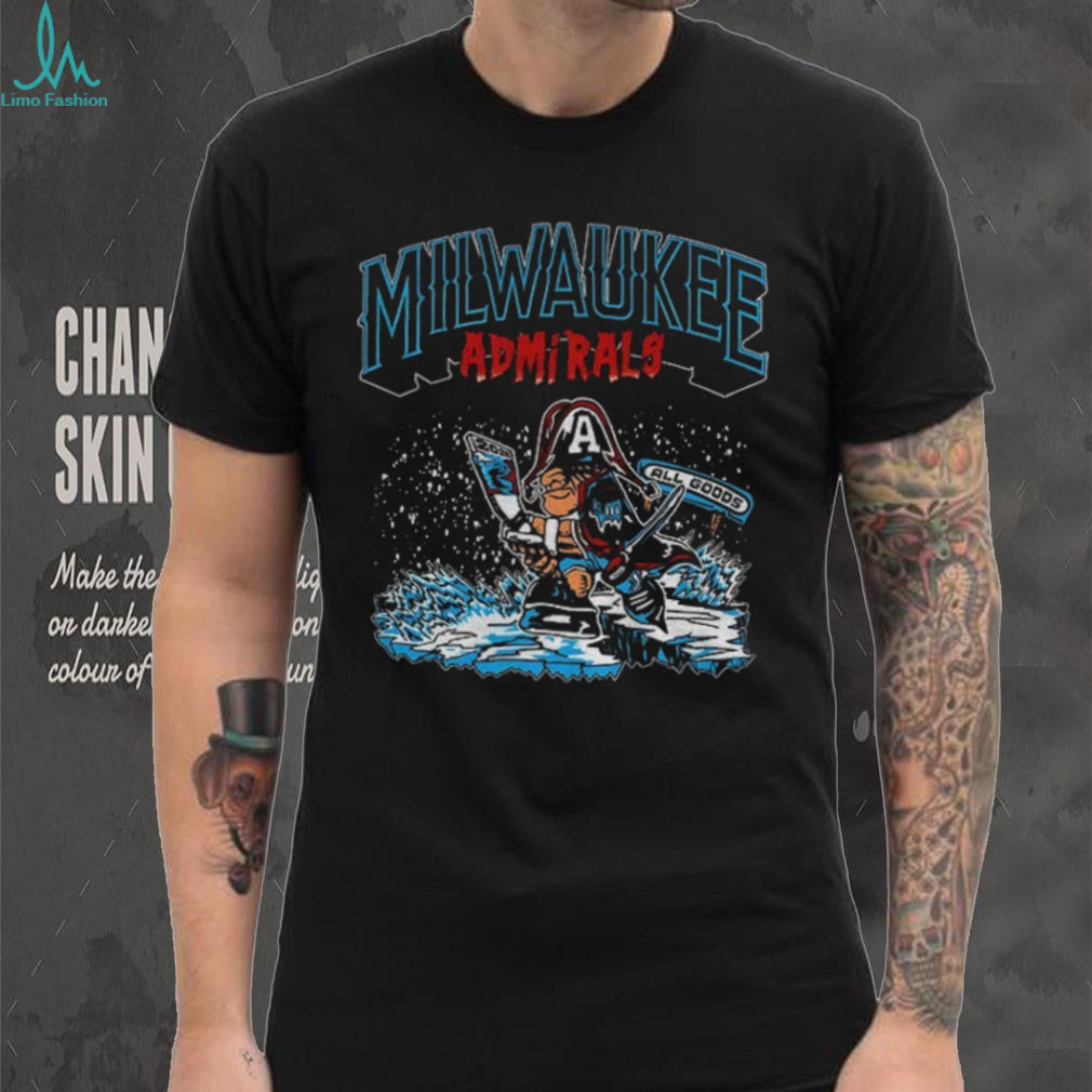 Milwaukee Admirals Hockey Team The 2020 All Goods Ice Shirt