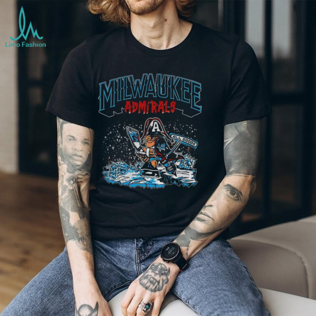 Milwaukee Admirals Hockey Team The 2020 All Goods Ice Shirt