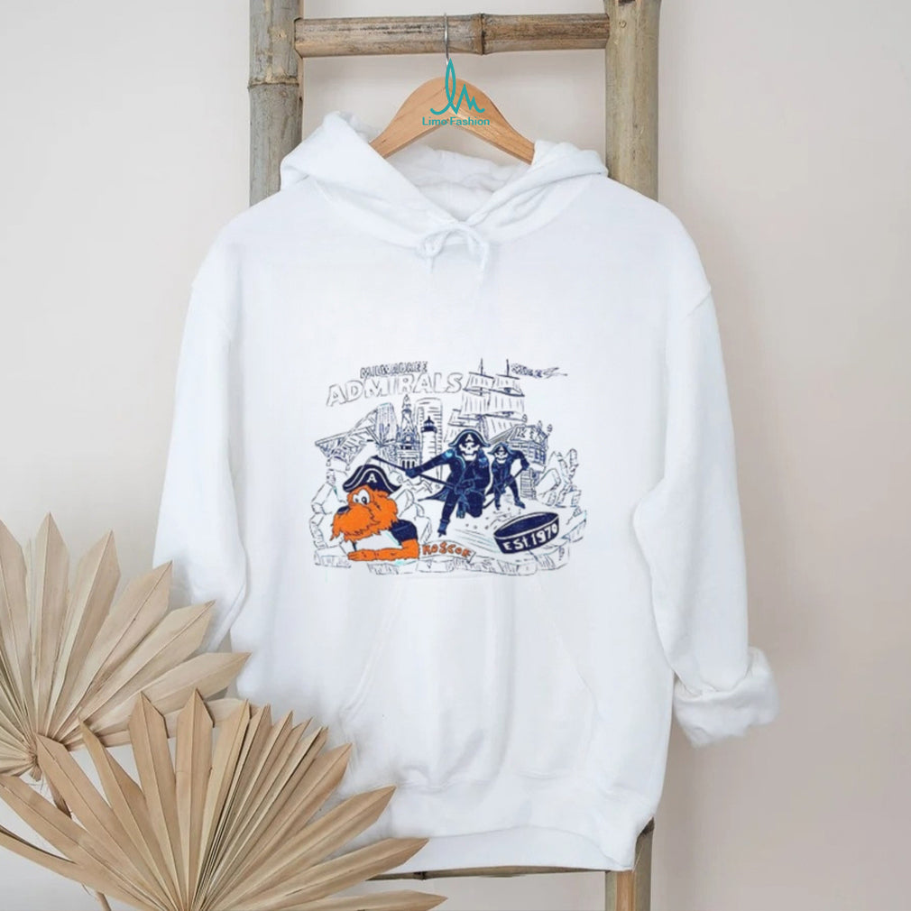 Milwaukee Admirals Roscoe est 1970 hockey shirt