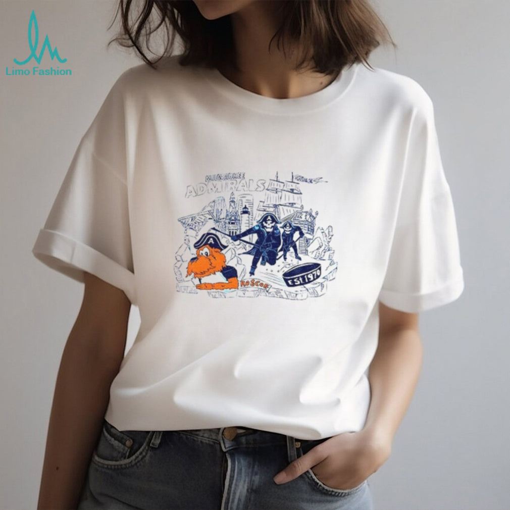 Milwaukee Admirals Roscoe est 1970 hockey shirt