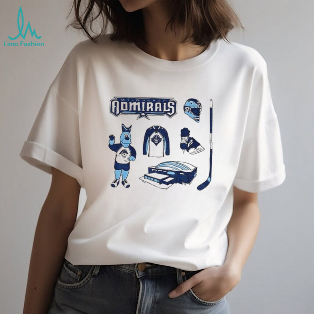 Milwaukee Admirals hockey symbol shirt