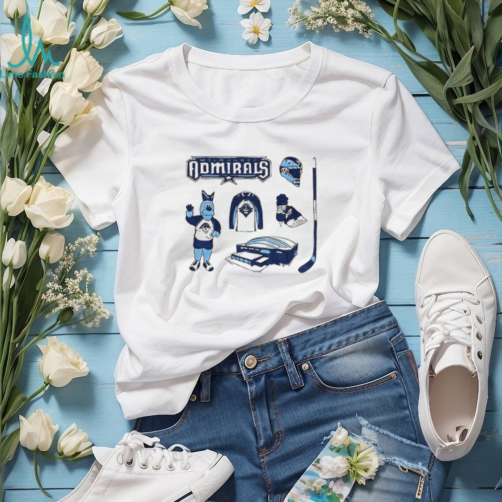 Milwaukee Admirals hockey symbol shirt