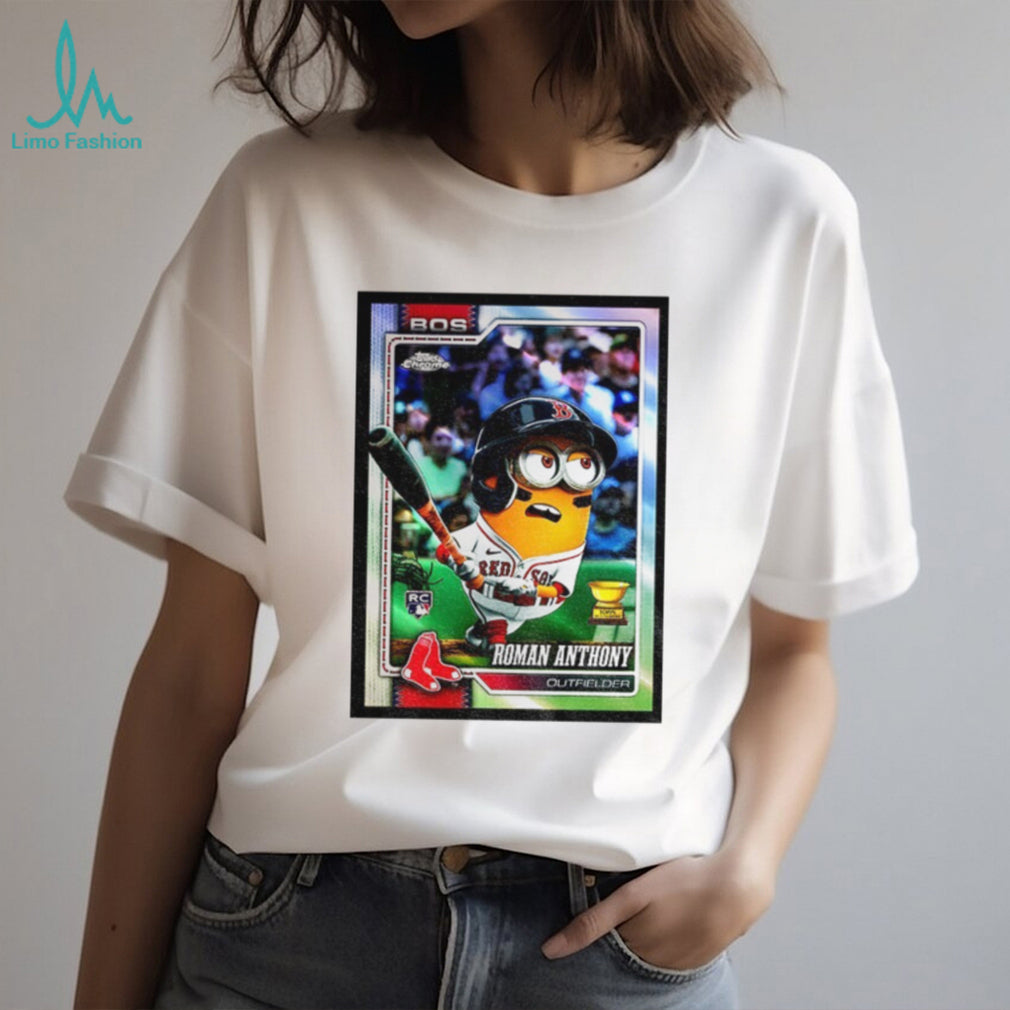 Minions MLB 2025 26 Roman Anthony baseball card shirt