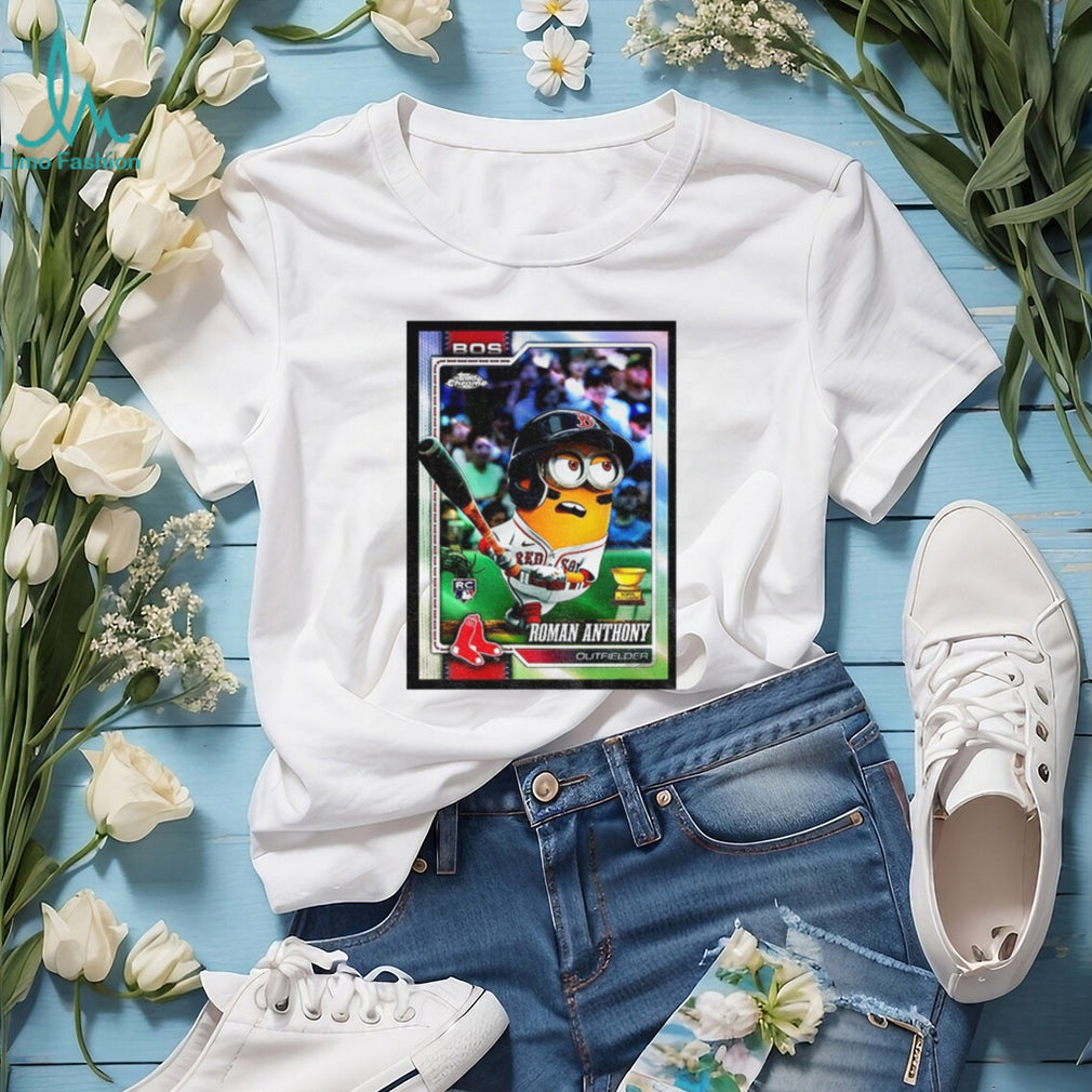 Minions MLB 2025 26 Roman Anthony baseball card shirt