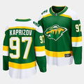 Minnesota Wild #97 Kirill Kaprizov 2023-24 Alternate Green Breakaway Player Jersey