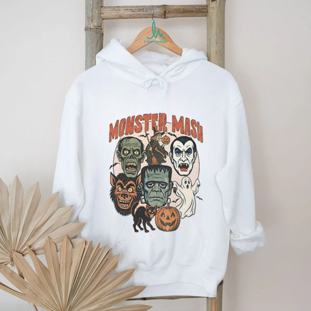 Monster Mash Retro Halloween Spooky Season shirt