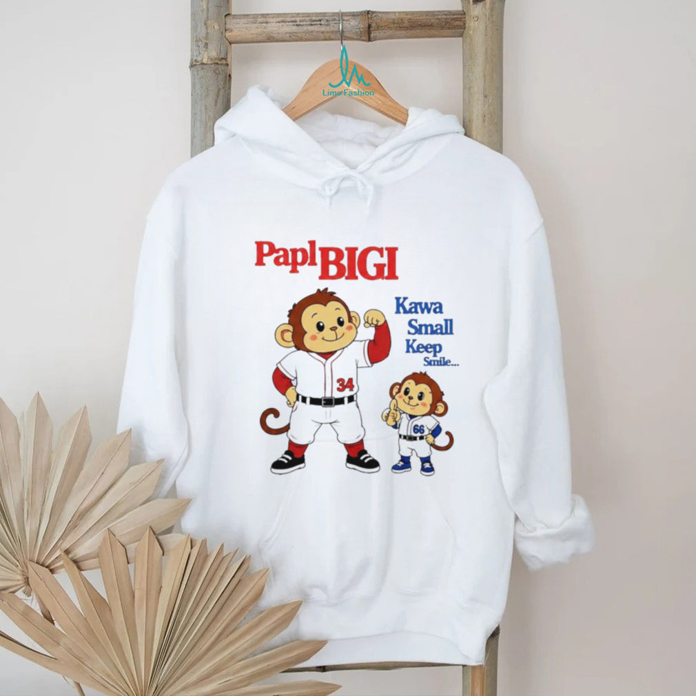 Munenori Kawasaki Papi Big Kawa Small Keep Smile Shirt