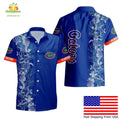 Florida Gators Hawaiian Shirt NCAA Seaweed Pattern Mens