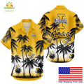 Idaho Vandals Hawaiian Shirt NCAA Tropical Coconut Forest Fan Apparel