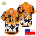 Tennessee Volunteers Hawaiian Shirt Tropical Coconut Forest Fan Gear