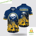 Buffalo Sabres Hawaiian Shirt Tropical Flamingo Summer Tee LVJKCF2L4Z